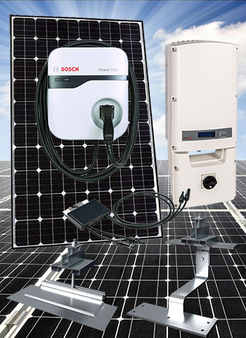 Mitsubishi Electric EV Solar Charging System